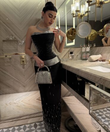 Black gown